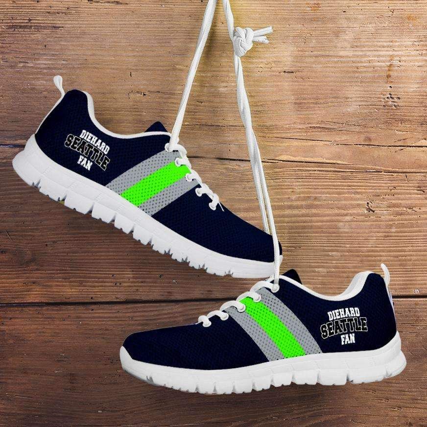 Diehard Seattle Fan Running Shoes Sport Sneakers