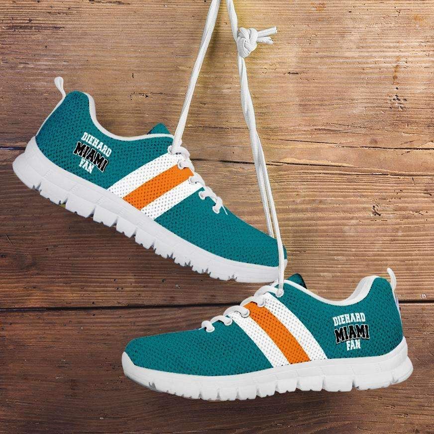 Diehard Miami Fan Running Shoes Sport Sneakers