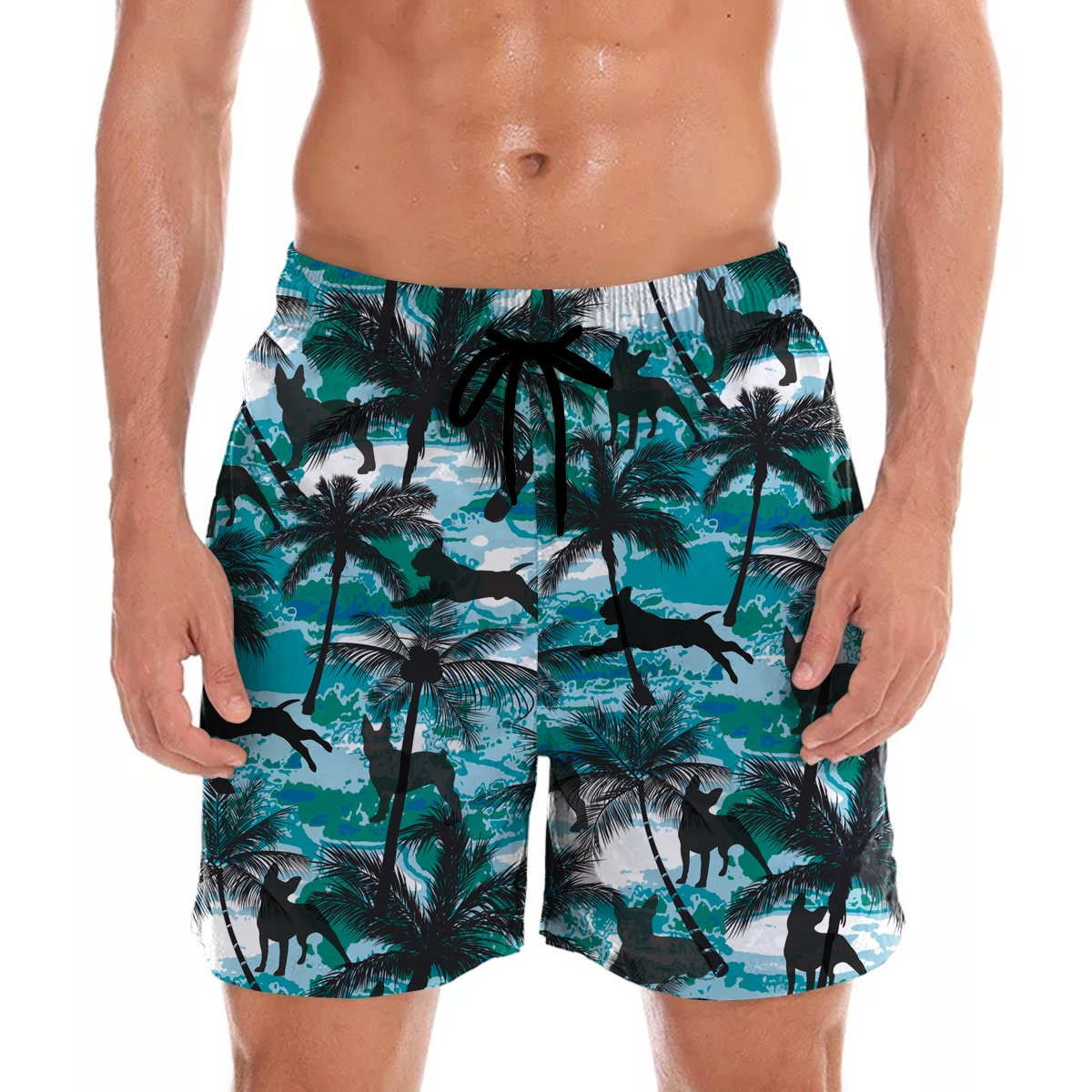 Boston Terrier – Hawaiian Shorts V1