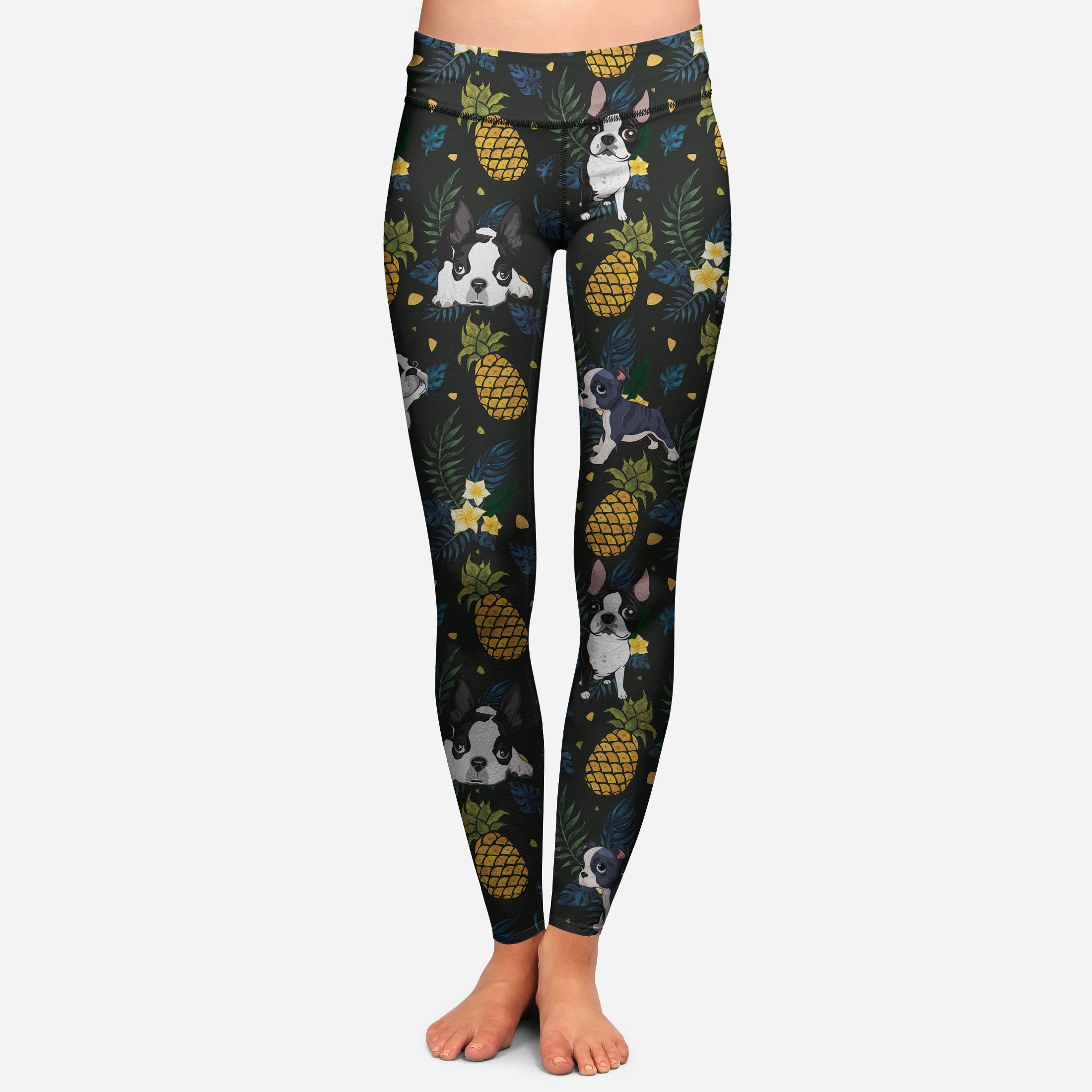 Boston Terrier – Colorful Leggings V1