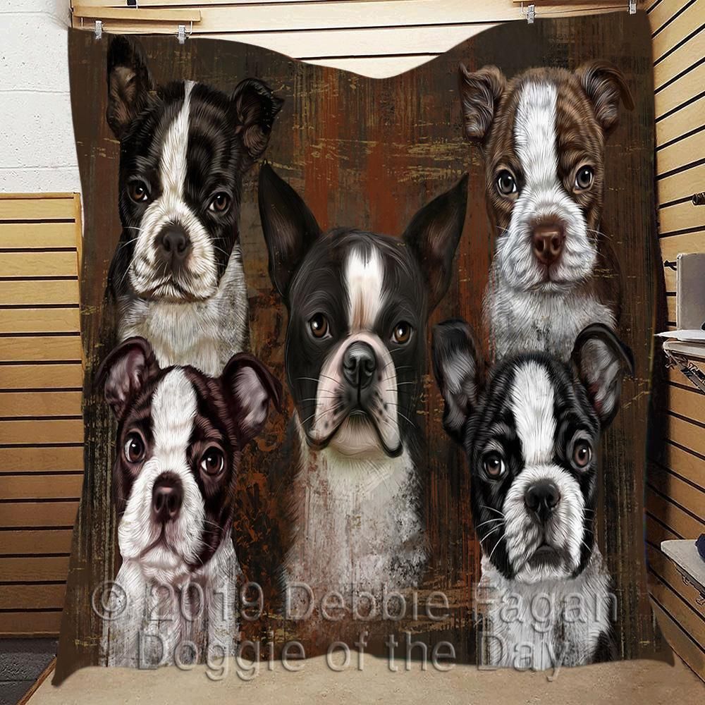 Boston Terrier Quilt CIEPJ