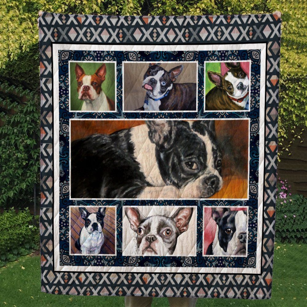 Boston Terrier HUR Quilt