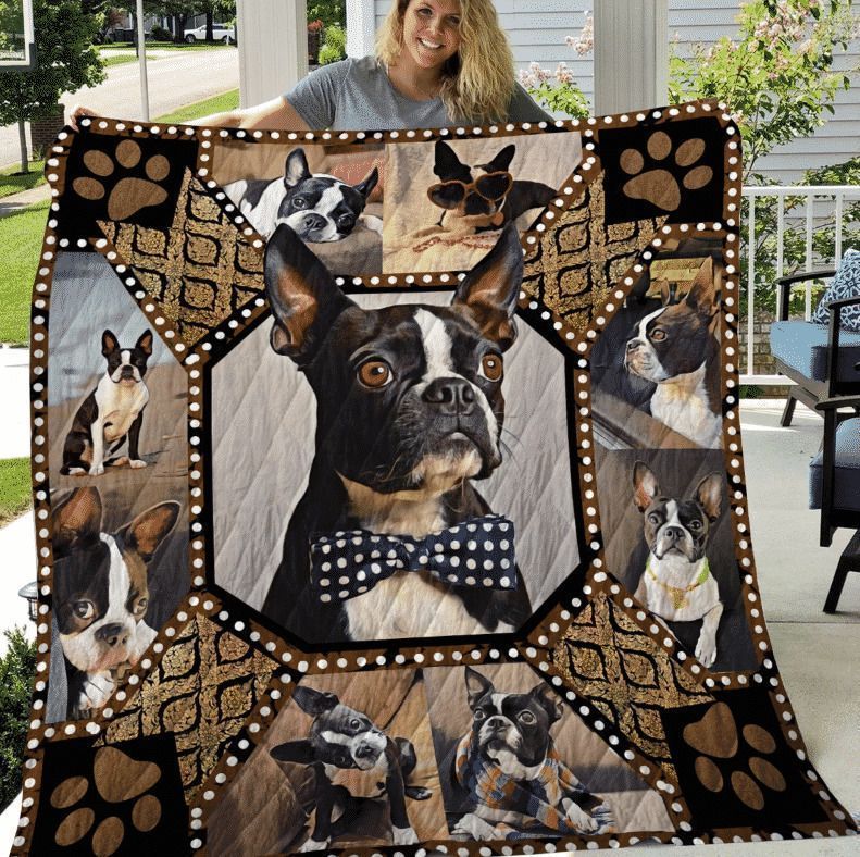 Boston Terrier Quilt TUHLU