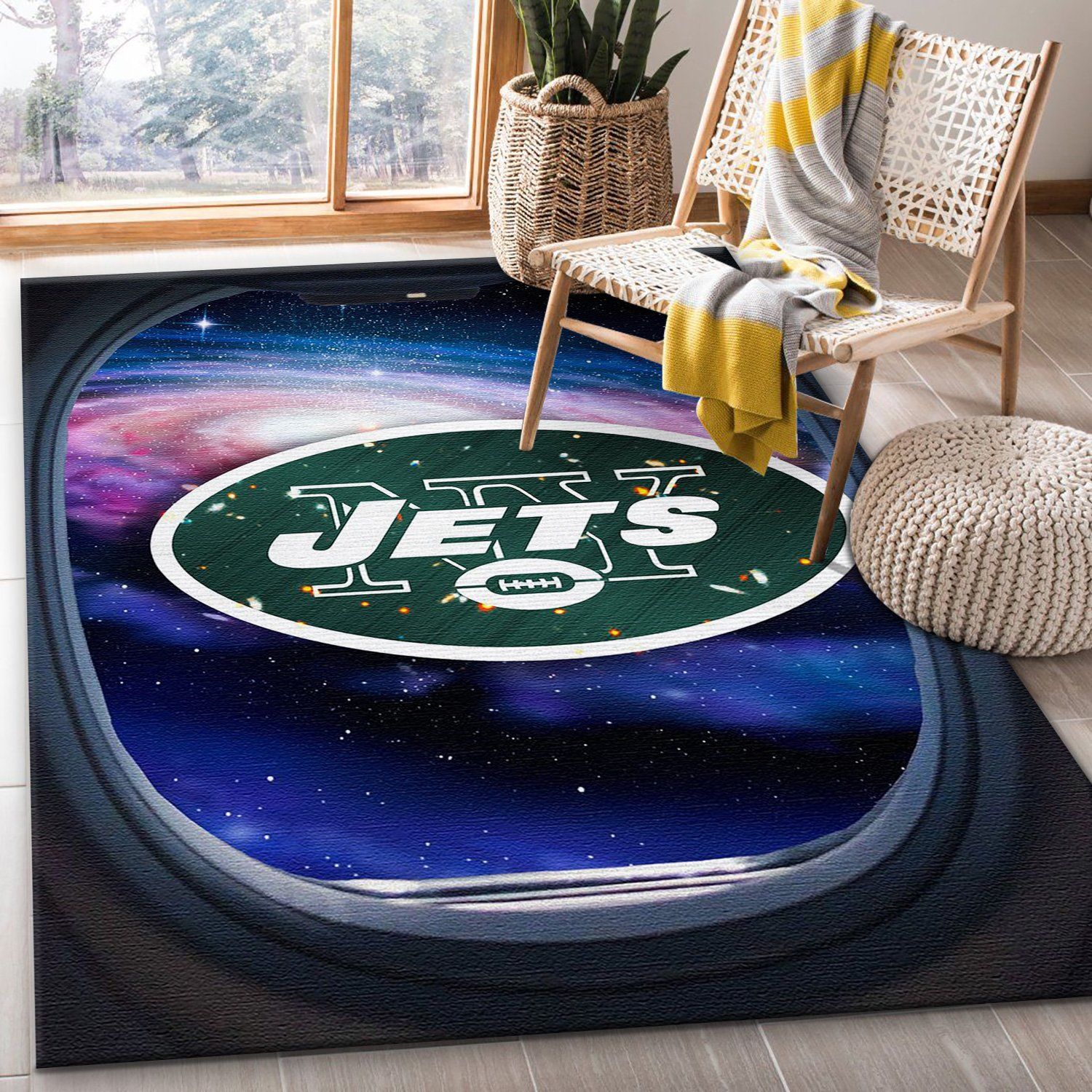 New York Jets Football Rug Bedroom Rug Home US Decor