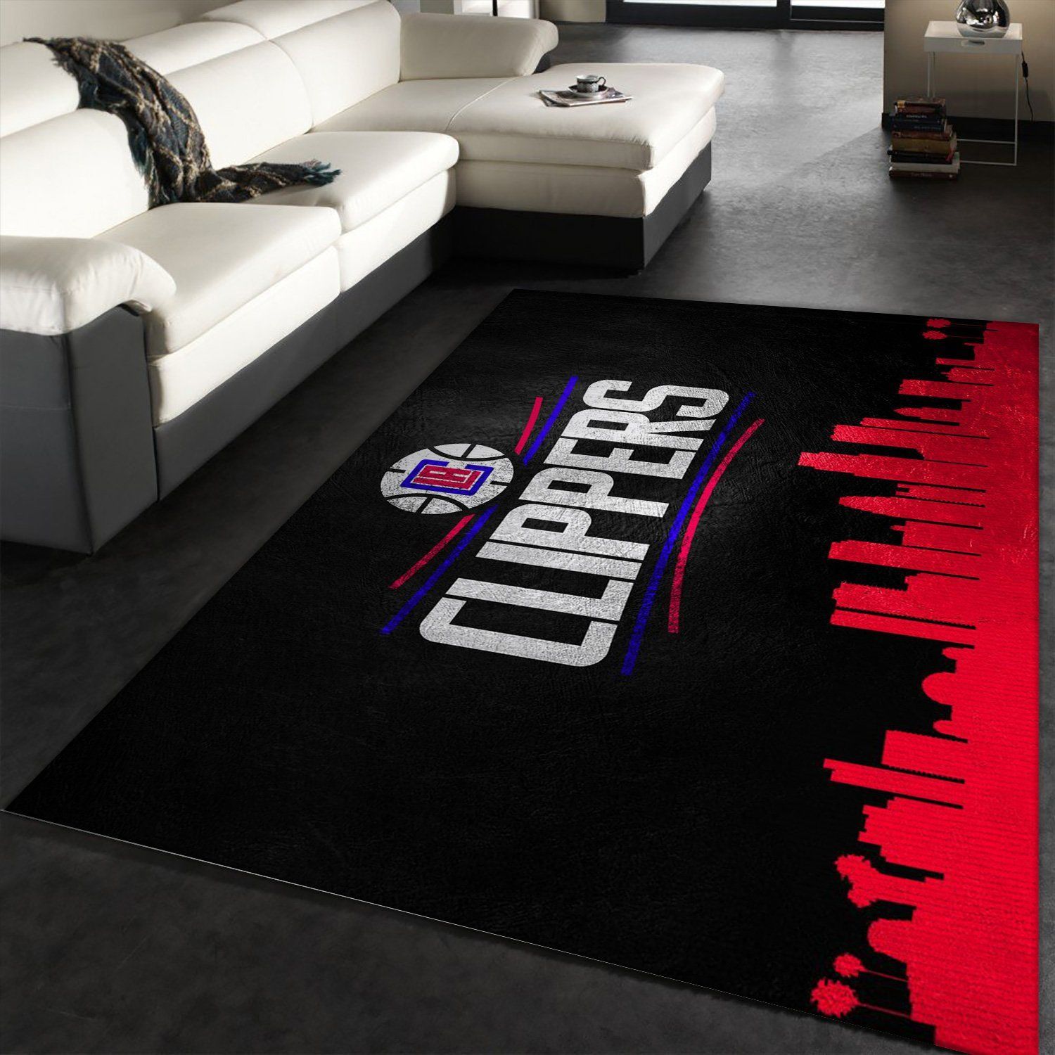 Los Angeles Clippers Area Rug For Christmas, Kitchen Rug, Home US Decor