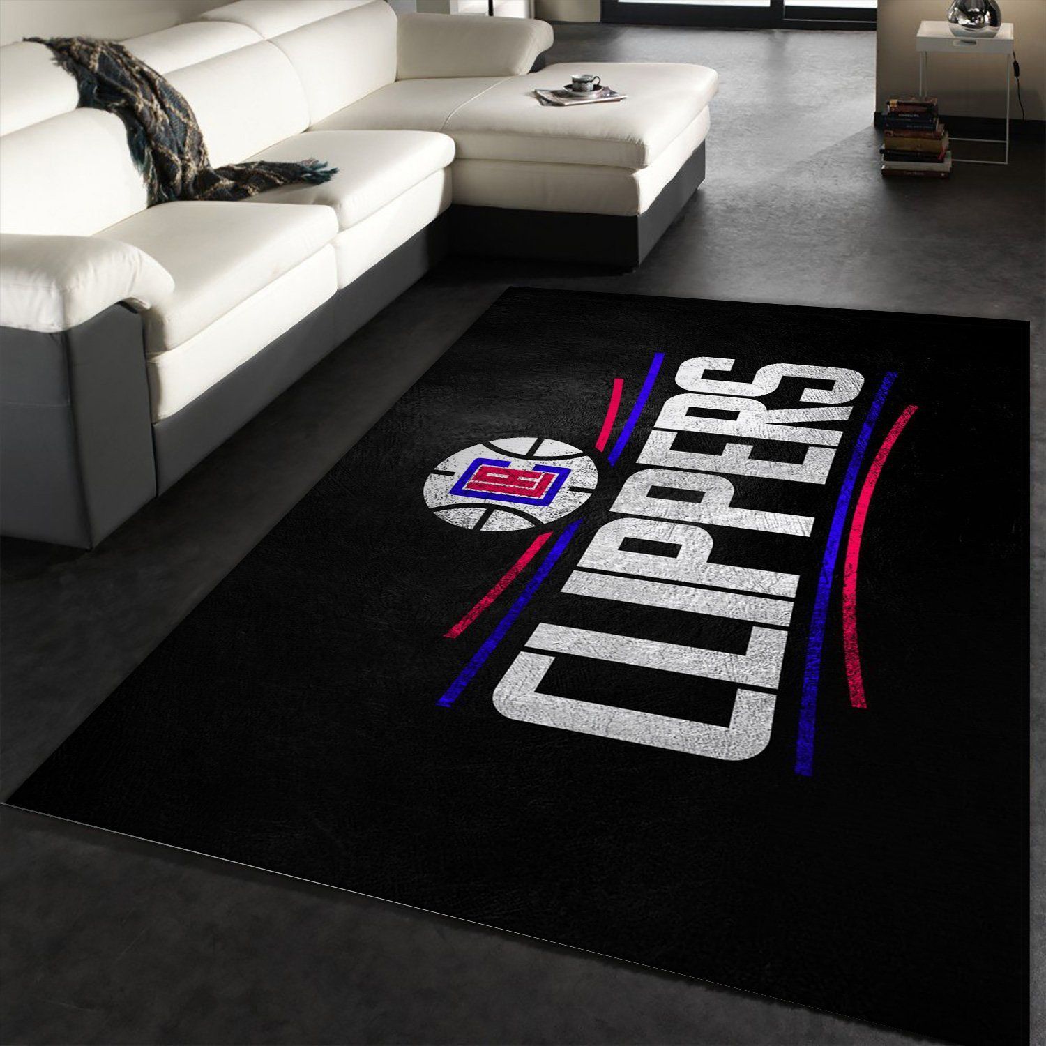 Los Angeles Clippers Area Rug Carpet, Living room and bedroom Rug, Christmas Gift US Decor