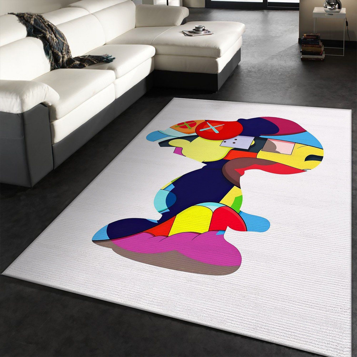 Kaws Snoopy Area Rug Fashion Brand Rug Home Decor Floor Decor