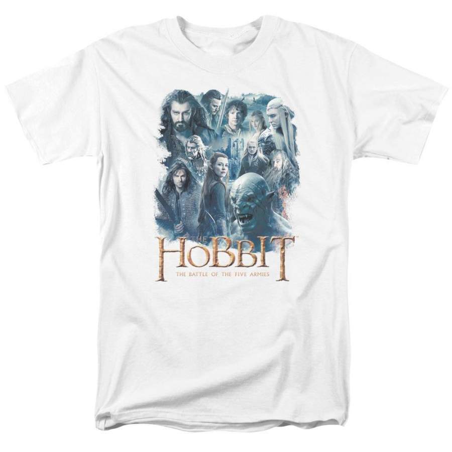 The Hobbit: The Battle Of The Five Armies Main Characters Men/Women 3D All-Over Print Tshirt