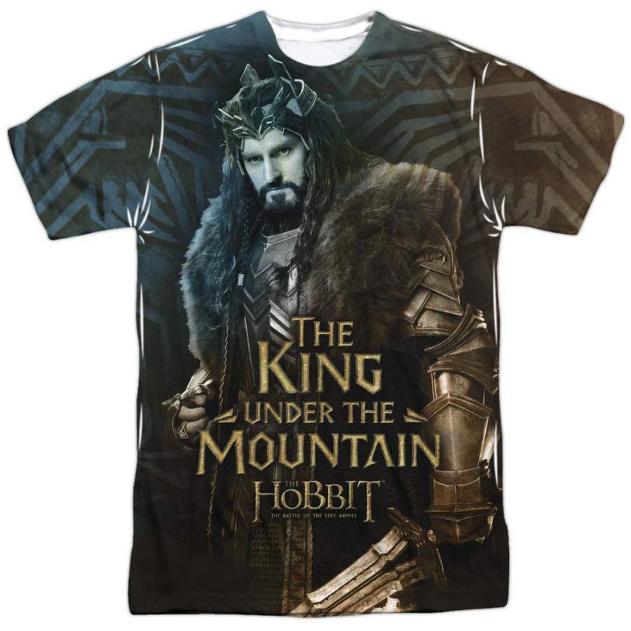 The Hobbit: The Battle Of The Five Armies King Sublimated Men/Women 3D All-Over Print Tshirt