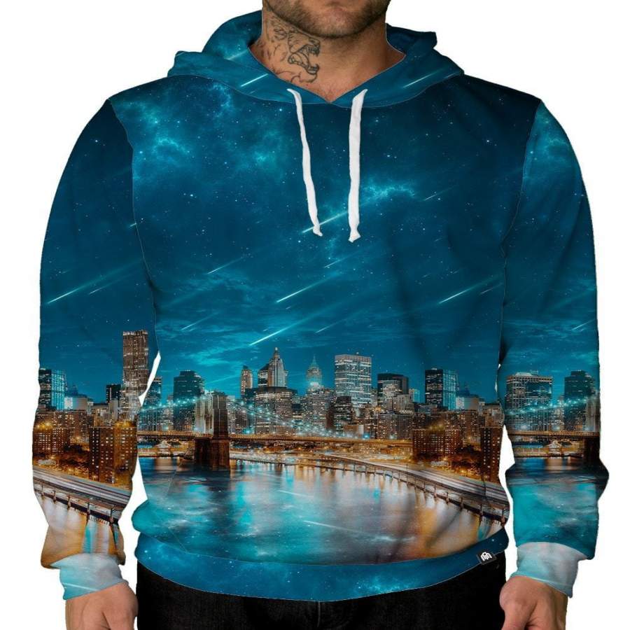 New York City Men/Women All-Over Print 3D Hoodie