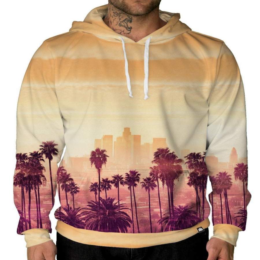 Los Angeles City Men/Women All-Over Print 3D Hoodie