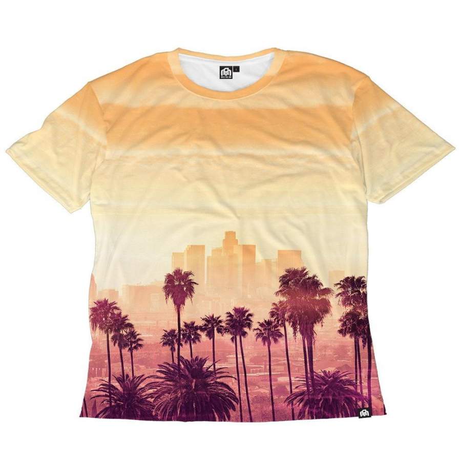 Los Angeles City Men’S Men/Women 3D All-Over Print Tshirt