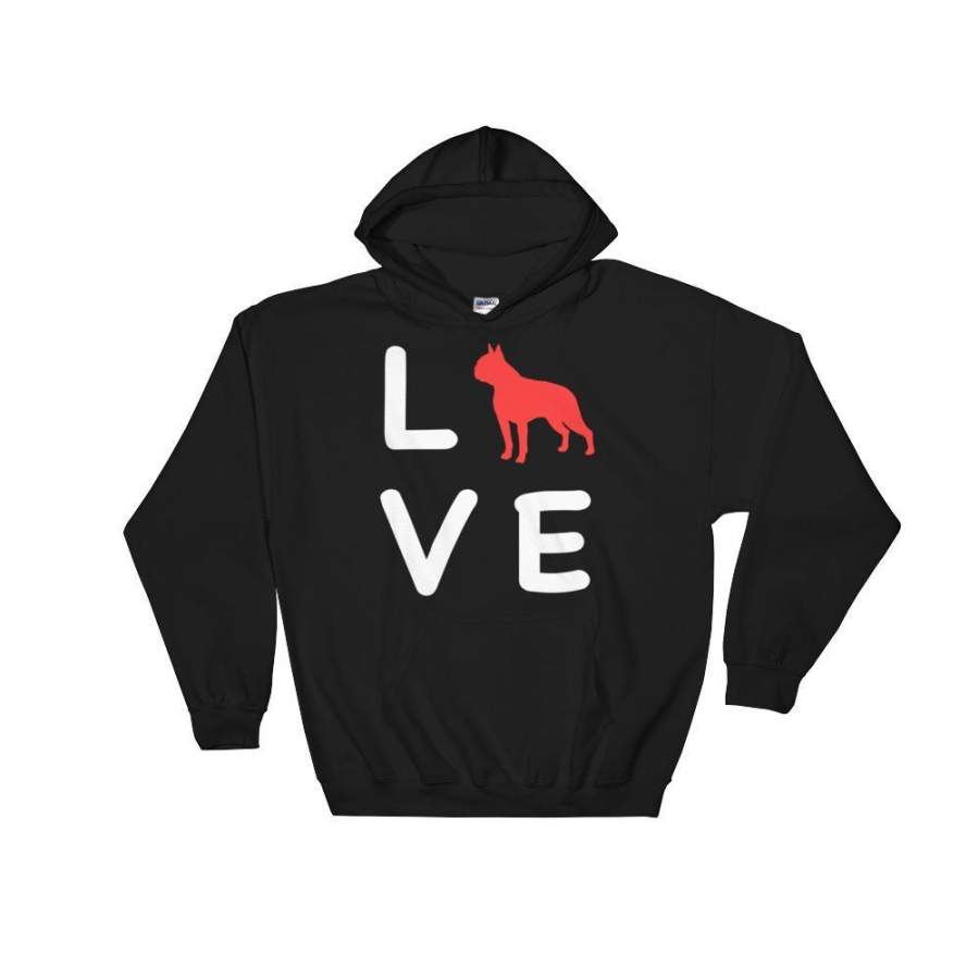 Just Love The Boston Terrier Unisex 3D All-Over Print Hoodie