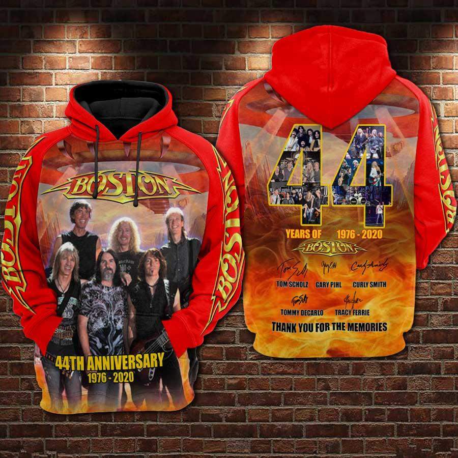 Boston (Band) 44Th Anniversary Men/Women All-Over Print 3D Hoodie