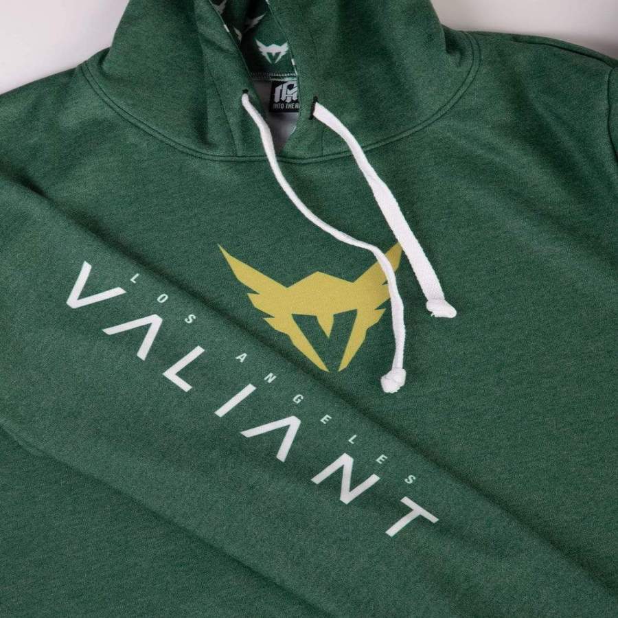 Los Angeles Valiant Cloudknit Pullover Women Hoodie – Green