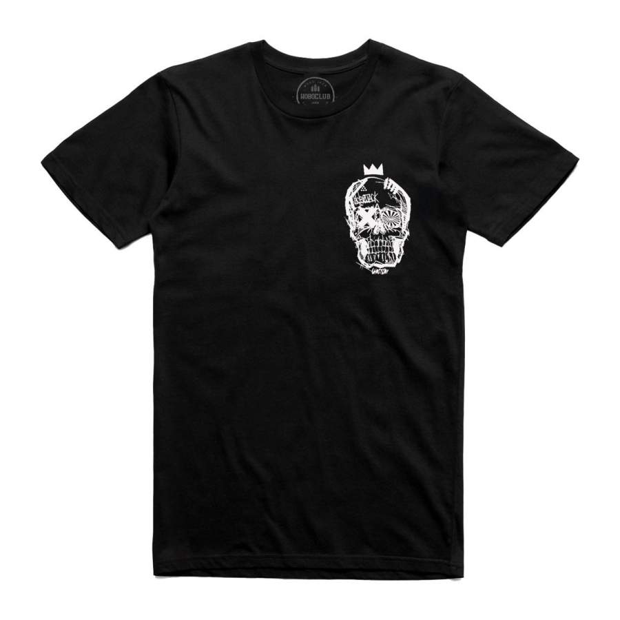 Ghost Koi Collab ~ BLACK TSHIRT ~ Crazy Jack ~