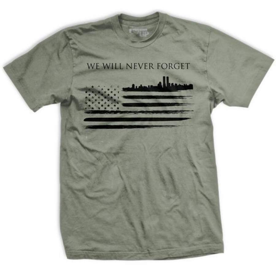 New York Tribute Flag Vintage Fit Shirt