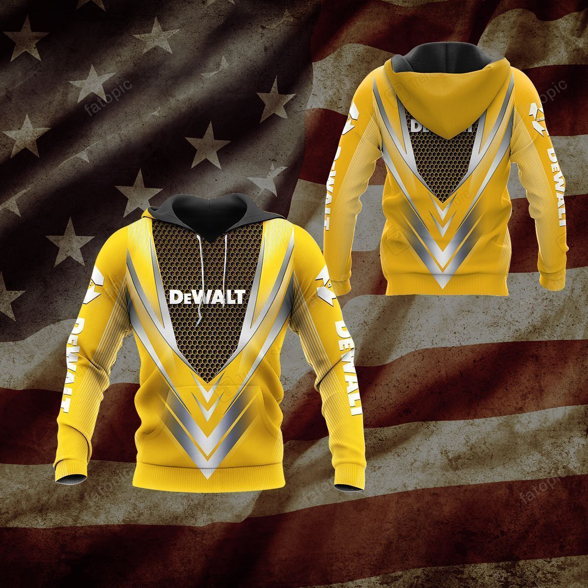 3D ALL OVER DEWALT SHIRTS VER 6