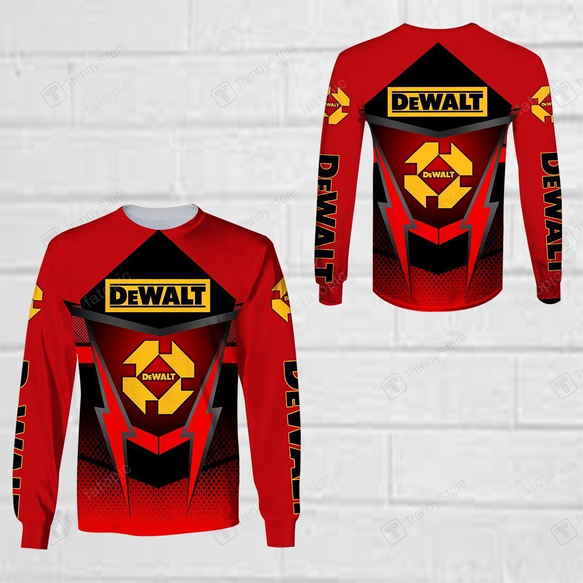 3D ALL OVER DEWALT SHIRTS VER 8