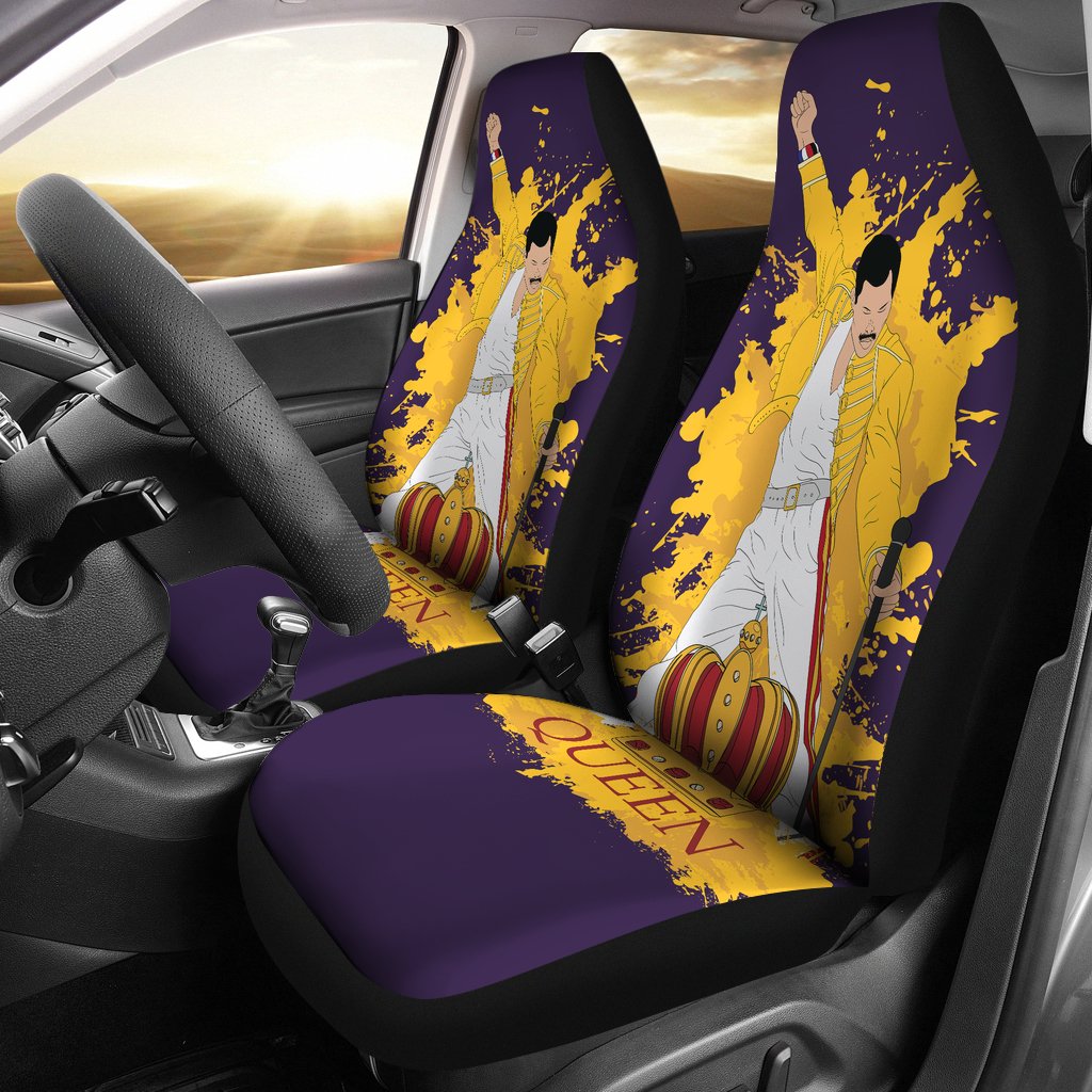 Freddie Mercury Queen Car Seat Covers