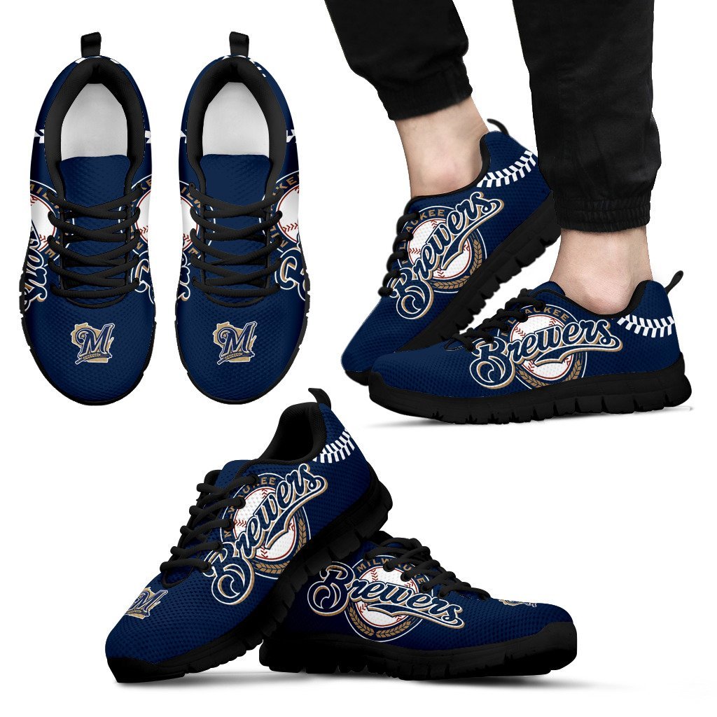 Milwaukee Brewers Running Shoes Sneakers