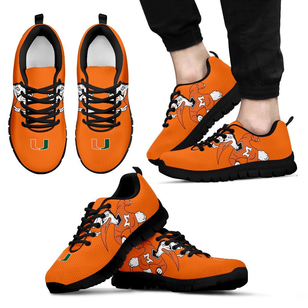 Miami Hurricanes Shoes Sneakers