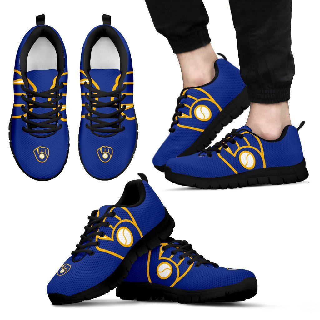 Milwaukee Brewers Alternate Running Shoes Sneakers