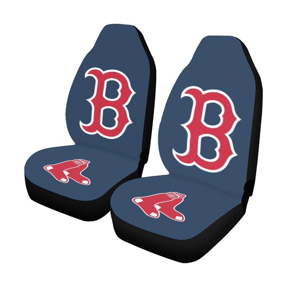 Boston Red Sox 2 Car Seat Covers Set Of 2