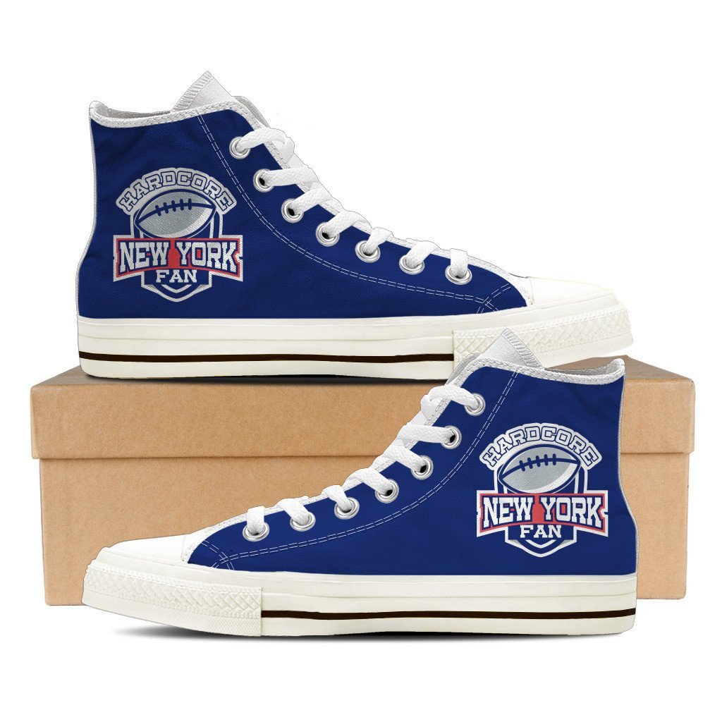 Hardcore New York Fan High Top Shoes