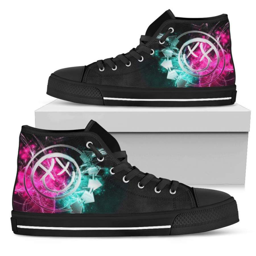 Blink 182 High Top Shoes