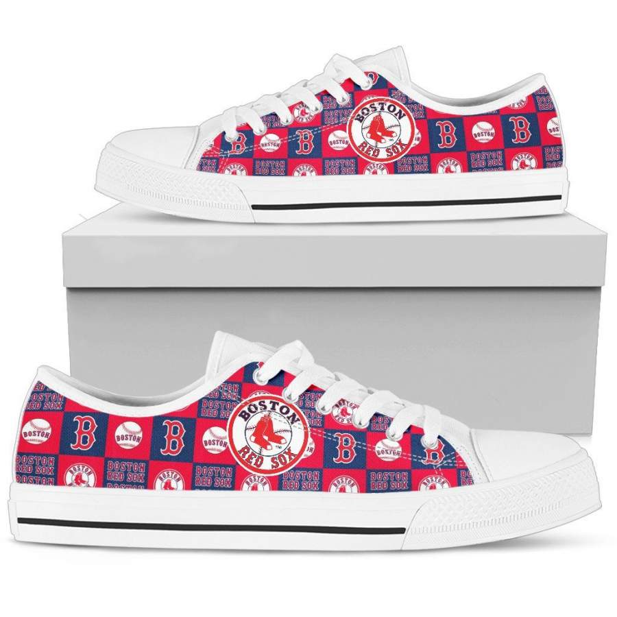 Boston Red Sox Low Top Shoes