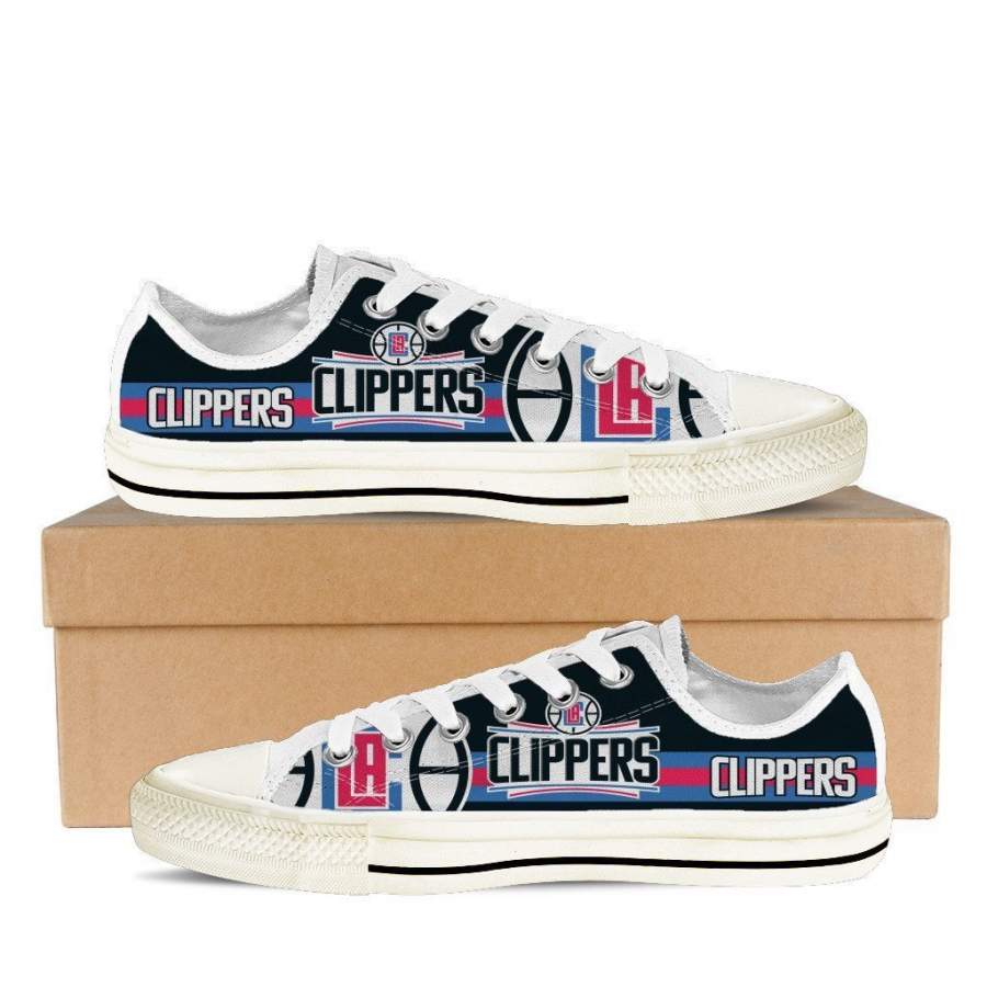 Los Angeles Clippers Low Top Sneakers Shoes For Men