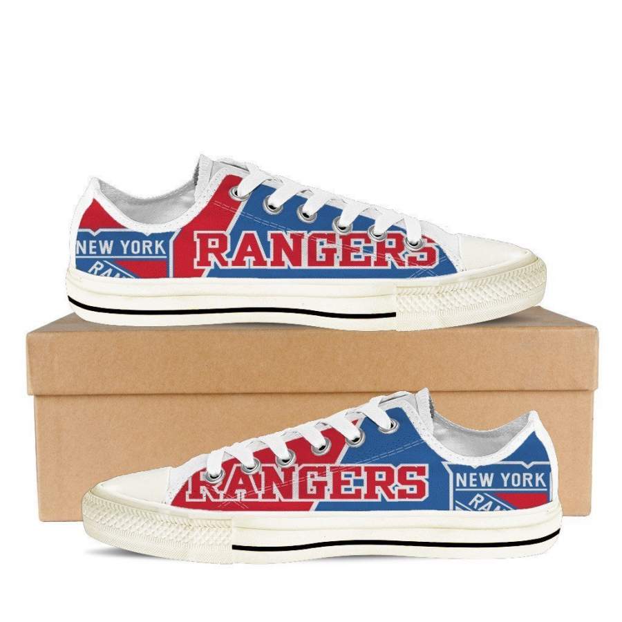 New York Rangers Low Top Sneakers Shoes For Men