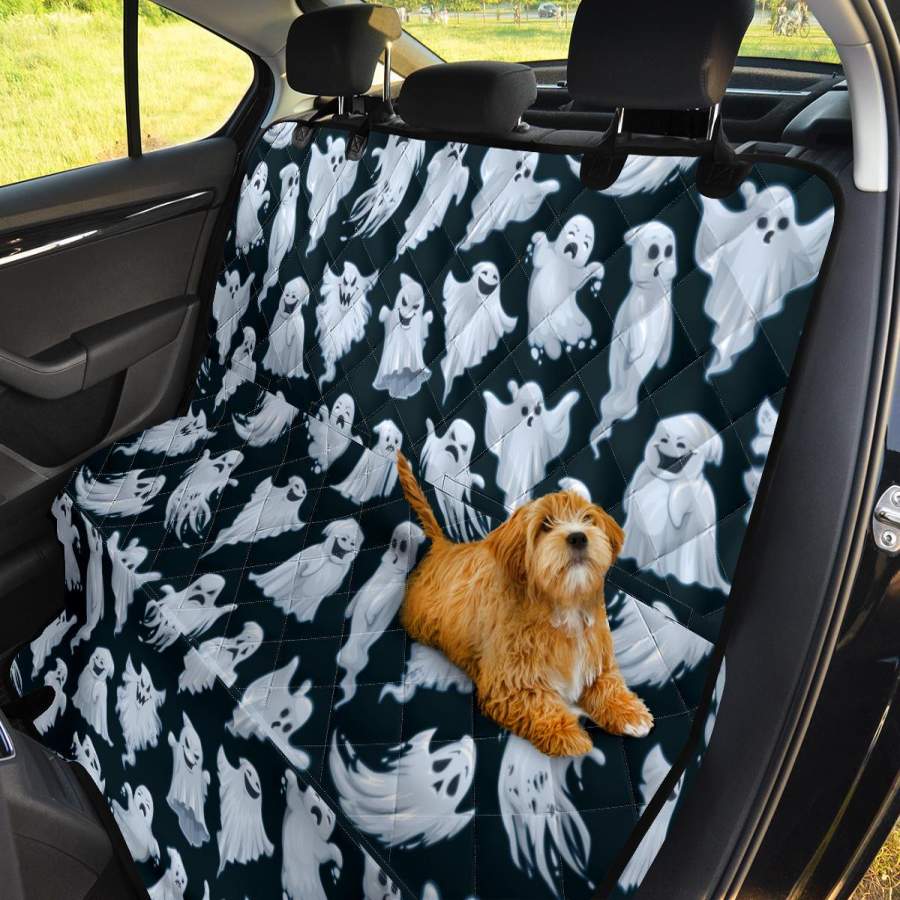 Funny Ghost Pet Seat Cover