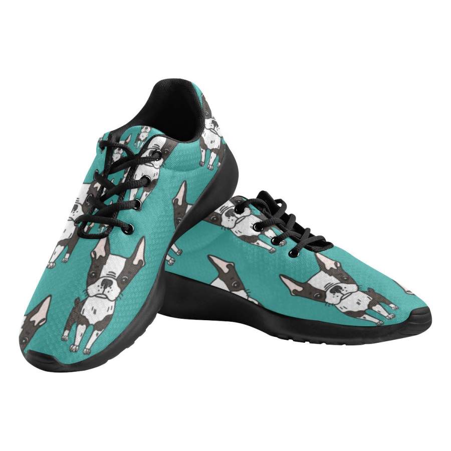 Boston Terrier Sneakers Sport Shoes for Men