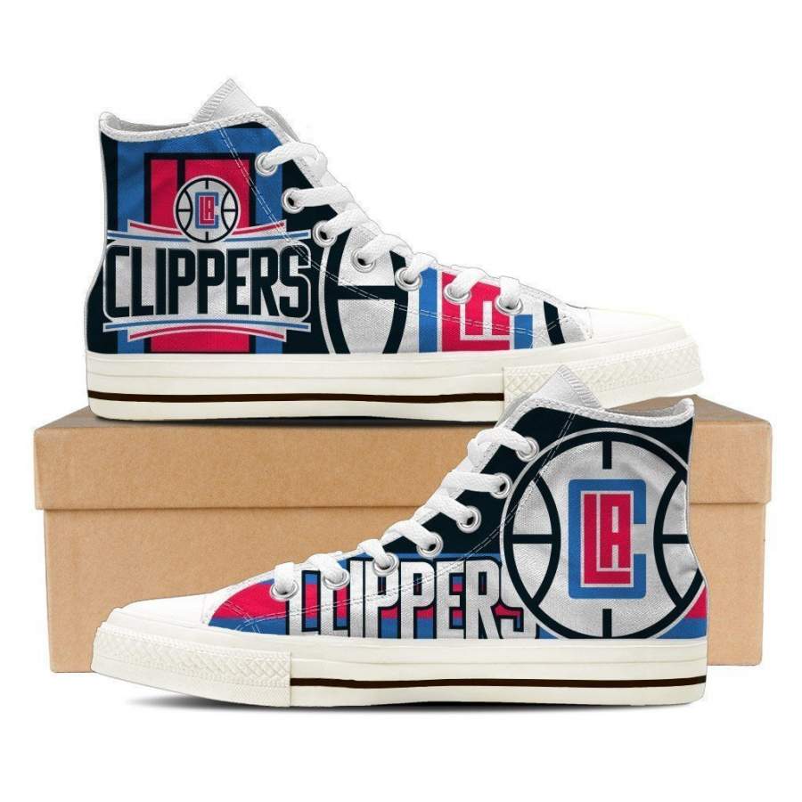 Los Angeles Clippers Mens High Top Sneakers High Top