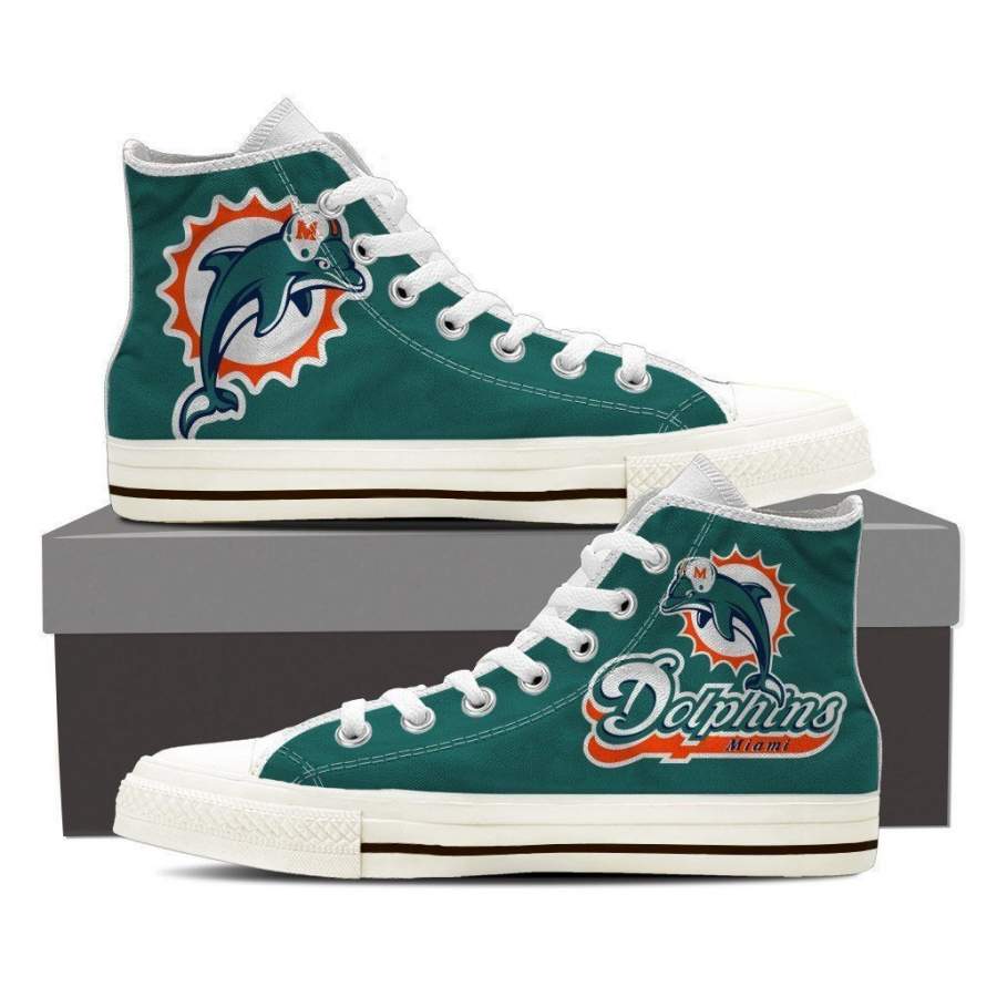 Dolphins Sneaker Mens High Top Sneakers High Top