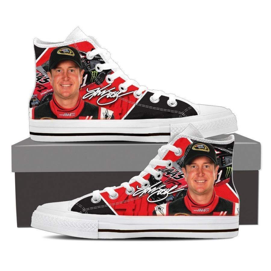 Kurt Busch New Mens High Top Sneakers