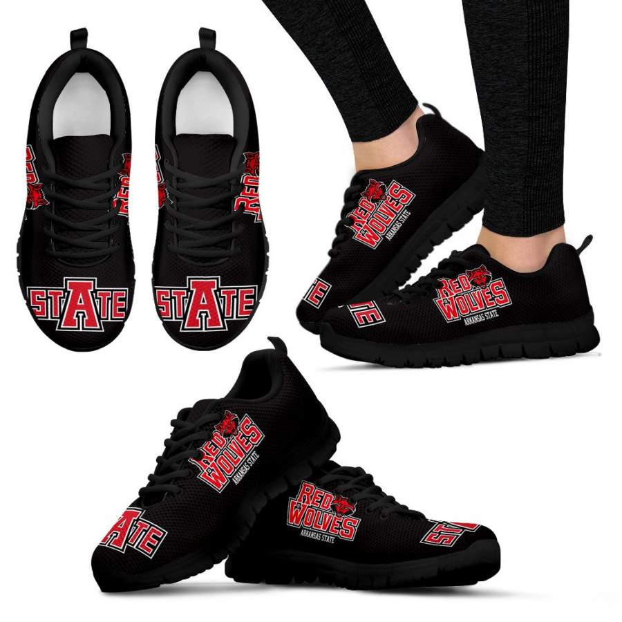 Arkansas State Red Wolves Shoes Women Sneakers