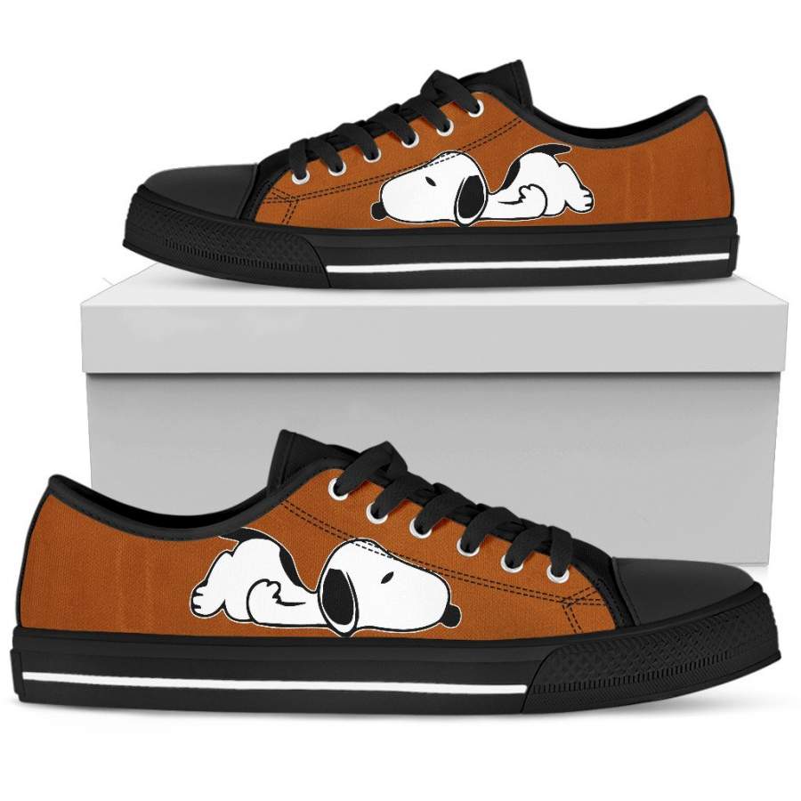 Brown Snoopy Sneakers Snoopy Shoes