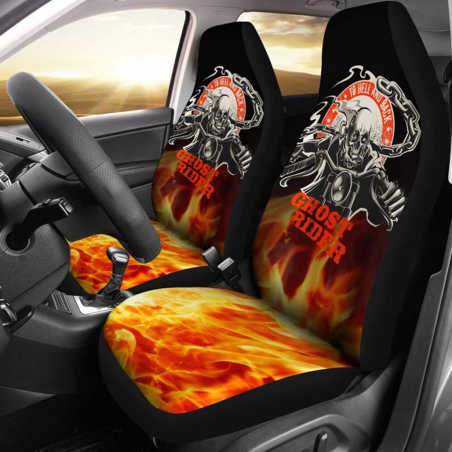 Ghost Rider Car Seat Covers