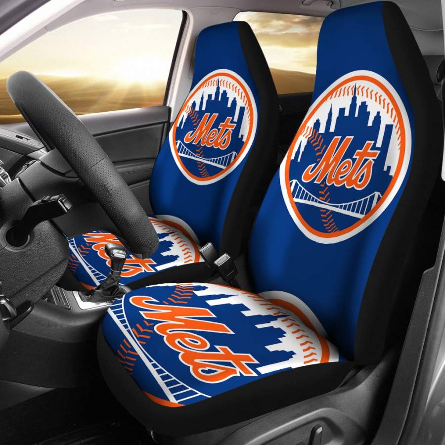 New York Mets Car Seat Covers