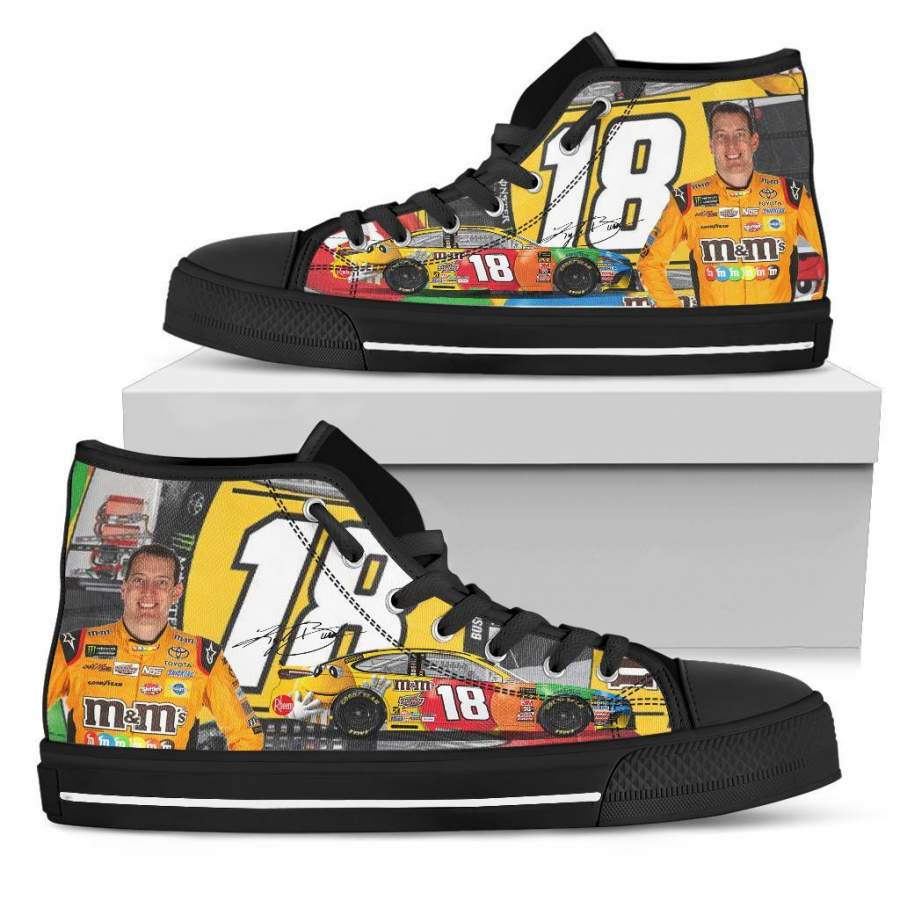 Kyle Busch Sneakers High Top Shoes