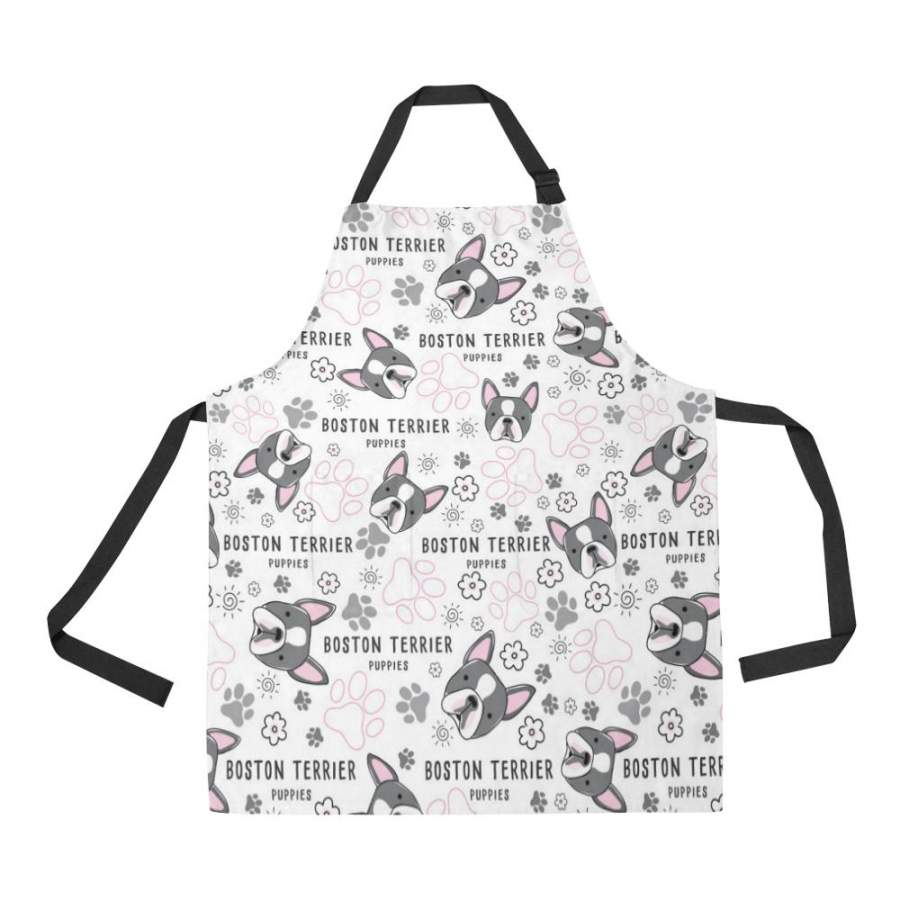 Boston Terrier All Over Print Apron