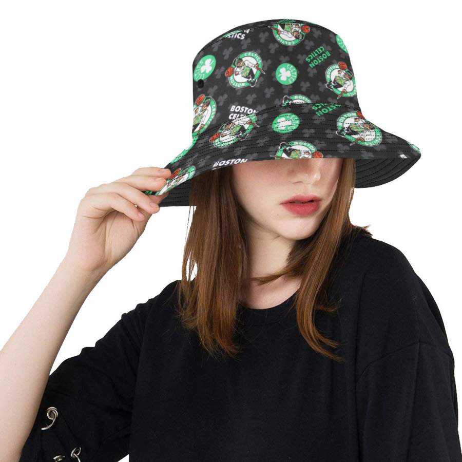 Boston Celtics All Over Print Bucket Hat