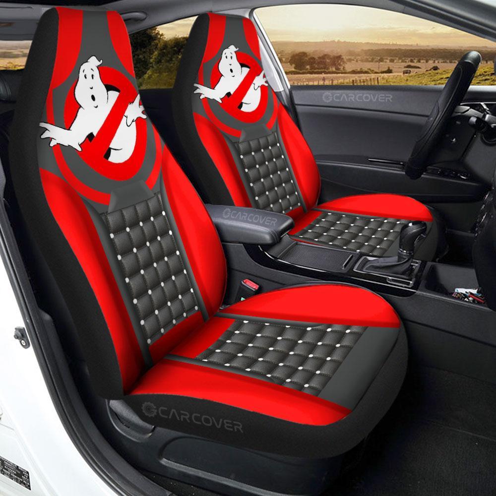 Ghostbusters Car Seat Covers Custom Car Accessories Halloween Decorations