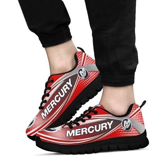 3D Printed Mercury Marine NTA Sneakers For Men & Women Ver 1 (Red)