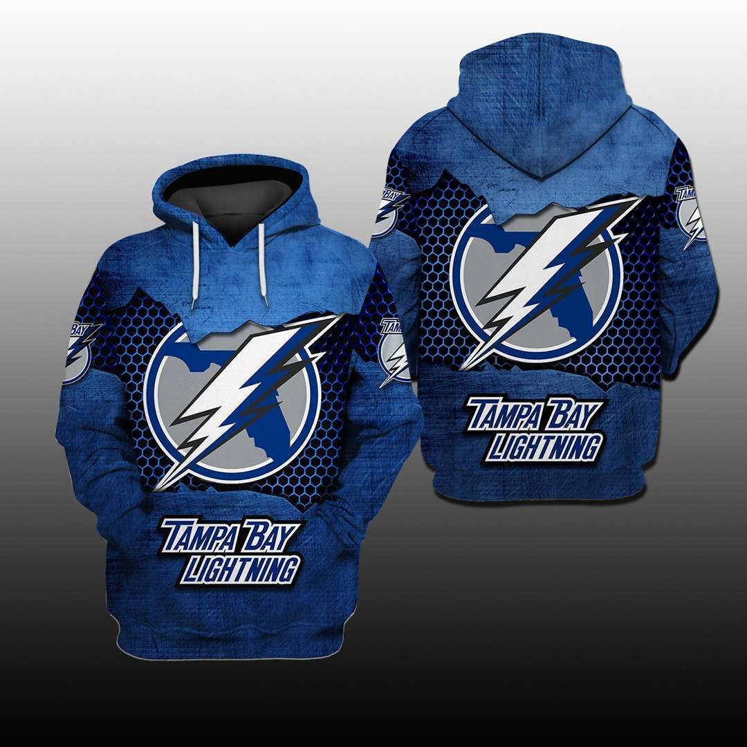 3D All Over Printed Tampa Bay Lightning NTA Shirts