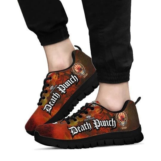 3D Printed Five Finger Death Punch TDV Sneakers For Men & Women Ver 1