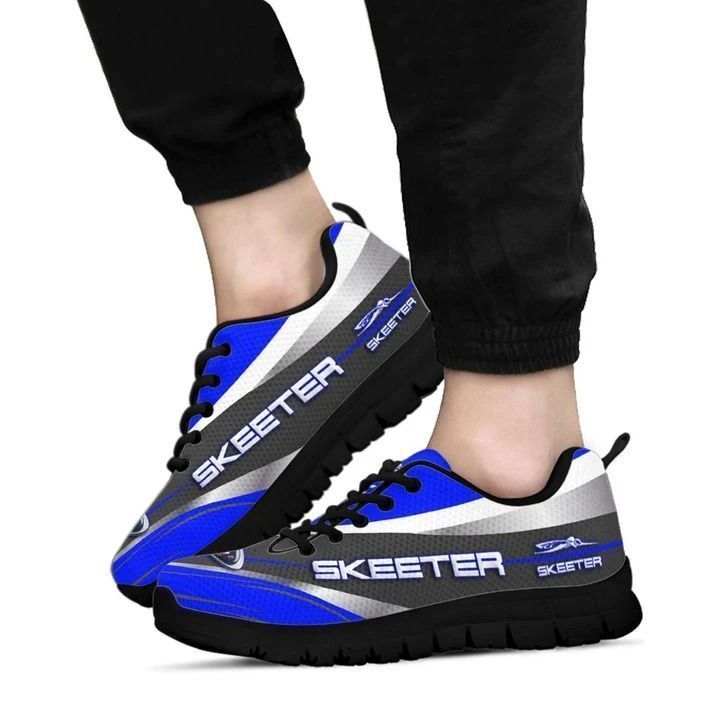 3D Printed Skeeter Boats NTA Sneakers For Men & Women Ver 1 (Blue)